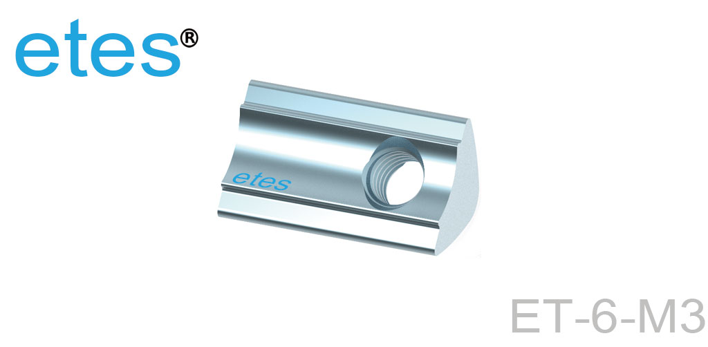弹性螺母 6 系列 M3 ET-6-M3